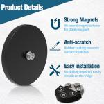 GUSUCIN Magnet Mount for Skylight Calendar 15 inch Digital Calendar– No Punch Magnetic Wall Mount for Skylight Calendar, Refrigerator Mount for Skylight Calendar, Accessories for Skylight Calendar