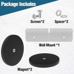 GUSUCIN Magnet Mount for Skylight Calendar 15 inch Digital Calendar– No Punch Magnetic Wall Mount for Skylight Calendar, Refrigerator Mount for Skylight Calendar, Accessories for Skylight Calendar