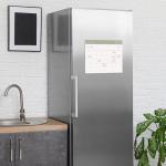 Beautiful 2025-2026 Magnetic Fridge Calendar - Runs From January 2025 Until July 2026 - The Perfect Monthly Refrigerator Calendar for Easy Organizing