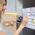 Mr. Pen- Dry Erase Calendar for Fridge, Magnetic, 14.7 x 11.8, Magnetic Calendar with 4 Dry Erase Markers, Magnetic Calendar for Fridge, Magnetic Whiteboard Calendar, Dry Erase Fridge Calendar.