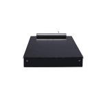 Saunders Metal Clipboard with Storage, Dual Storage Nursing, Letter Size Heavy Duty Contractor with High Capacity Clip and Self Locking Latch, Black, Proudly Made in USA