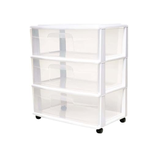 Low-Profile Rolling Drawer Towers