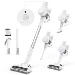 DUMOS Cordless Vacuum Cleaner, 24Kpa Lightweight Stick Vac Handheld Electric Rechargeable with LED, Up to 45 Minutes, Powerful Suction, Versatile for Carpet, Hard Floor, Pet Hair