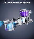 MBYULO Cordless Vacuum Cleaner, 450W 40Kpa Powerful Stick Vacuum, Up to 50Mins Rechargeable Battery, Vacuum Cleaners for Home Anti-Tangled Lightweight Handheld for Hardwood Floor, Carpets, Pet Hair