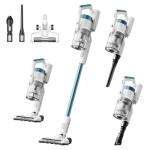 Eureka RapidClean Pro Cordless Vacuum Cleaner, Vacuum Cleaner for Home Rechargeable, Lightweight Stick Vacuum for Hardwood and Pet Hair, Blue, NEC280TL