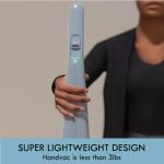 Kenmore DS1020 16V Cordless Stick Vacuum Lightweight 2-in-1 Handheld, LED Headlight with 2-Speed Power Control for Hardwood Floor, Carpet & Pet Hair, 16 Volts, Gray-Blue