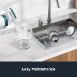 Eureka RapidClean Pro Cordless Vacuum Cleaner, Vacuum Cleaner for Home Rechargeable, Lightweight Stick Vacuum for Hardwood and Pet Hair, Blue, NEC280TL