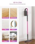 Schenley Steam Mop Cleaner with Detachable Handheld Steamer for Cleaning Hardwood, Laminate Floor, Tiles and Grout, with 7-in-1 Multi-purpose Accessories and Washable Microfiber Pads
