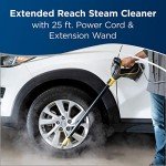 BISSELL Power Steamer Heavy Duty 3-in-1 Steam Mop and Handheld SteamShot for Indoor and Outdoor Use:Garage, Workshop, Auto, Boat, Recreational Vehicles; Windows,Outdoor Furniture and Decks,Black,2685A