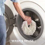 O-Cedar System Easy Wring Spin Mop & Bucket with 3 Extra Refills