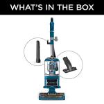 Shark Upright Vacuum, Navigator Lift-Away with Self-Cleaning Brushroll, HEPA Filter, Swivel Steering, Upholstery Tool & Pet Crevice Tool, Perfect for Pets & Multi-Surface, Teal, ZU503AMZ