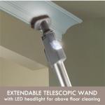 Kenmore Elite 81714 Pet Friendly Ultra Plush Lightweight Bagged Canister Vacuum with Pet PowerMate, HEPA, Extended Telescoping Wand, Retractable Cord, and 3 Cleaning Tools-Champagne