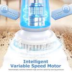 Kecoreay Electric Spin Scrubber Bathroom, Full-Body IPX7 Waterproof Electric Cleaning Brush with 7 Replacement Heads, Skin-Friendly Silicone Handle, Shower Scrubber for Cleaning Bathroom,Tile, Floor