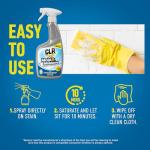 CLR Mold & Mildew Clear, Bleach-Free Stain Remover Spray Works on Fabric, Wood, Fiberglass, Concrete, Brick, Glass, and More - EPA Safer Choice, 32 Fl Oz (Pack of 2)