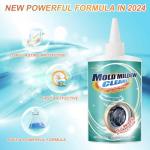 HIHWEM Mold Remover Gel Household Mold Mildew Cleaner for Washing Machine Sealant Tiles Grout Bathroom Cleaning Home Kitchen Sinks Cleaning (10 FL OZ)