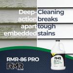 RMR-86 Pro Instant Mold Stain & Mildew Stain Remover - Contractor Grade Cleaning Solution, Professional Quality Formula, Odor Removal, 1 Gallon