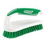 Libman Scrub Brush Kit – Three Different Durable Brushes for Grout, Tile, Bathroom, Kitchen. Easy to Handle, Strong Fibers for Tough Messes – Family Made in the USA, Unisex Lot 2406