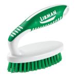 Libman Scrub Brush Kit – Three Different Durable Brushes for Grout, Tile, Bathroom, Kitchen. Easy to Handle, Strong Fibers for Tough Messes – Family Made in the USA, Unisex Lot 2406