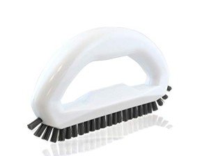 Grout Brush with Stiff Nylon Bristles, Heavy Duty Hand Grout Scrub Brush for Cleaning Baseboards, Floor, Corners, Tiles, Shower, Bath Tub, Floor, Tiles and Other Surfaces