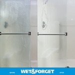 Wet & Forget Shower Cleaner Spray Multi-Surface Weekly Application Requires No Scrubbing, Bleach-Free Formula, Ready to Use, Vanilla Scent, 3 Months of Cleaning, 64 Fluid Ounces, 1 Pack