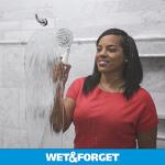 Wet & Forget Shower Cleaner Spray Multi-Surface Weekly Application Requires No Scrubbing, Bleach-Free Formula, Ready to Use, Vanilla Scent, 3 Months of Cleaning, 64 Fluid Ounces, 1 Pack