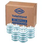 Clorox ToiletWand Disinfecting Refills, Rainforest Rush, 30 Ct (Package May Vary)