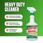 Spray Nine 26832 Heavy Duty Cleaner, Degreaser & Disinfectant for Kitchens, Bathrooms, Yard Equipment, Automotive & Industrial 32 Fl Oz. (Pack of 1)