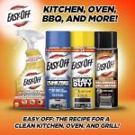 Easy-Off Specialty Kitchen Degreaser Cleaner, Clear, Lemon, 16 Fl Oz