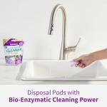 Rejuvenate Garbage Disposal and Drain Pipe Cleaner Powerful Foaming Action and Removes Garbage Disposal Smells 6 Unit Pack Lavender Scent