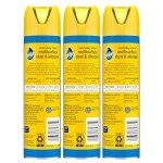 Pledge Dust & Allergen Multisurface Cleaner, Aerosol Spray, Lemon Scent, 9.7oz (Pack of 3)