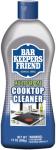 Bar Keepers Friend Cooktop Cleaner (2 x13 oz) + Scraper - Multipurpose Liquid Stovetop Cleanser, Safe for Use on Glass & Ceramic Cooking Surfaces, Copper, Brass, Chrome, Stainless Steel & Porcelain