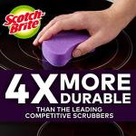 Scotch-Brite Scratch-Free Glass Cooktop Pads, Chemical-Free Cleaning, 2 Cleaning Pads