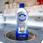Bar Keepers Friend Cooktop Cleaner (2 x13 oz) + Scraper - Multipurpose Liquid Stovetop Cleanser, Safe for Use on Glass & Ceramic Cooking Surfaces, Copper, Brass, Chrome, Stainless Steel & Porcelain