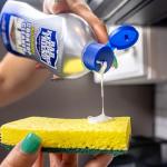 Bar Keepers Friend Cooktop Cleaner (2 x13 oz) + Scraper - Multipurpose Liquid Stovetop Cleanser, Safe for Use on Glass & Ceramic Cooking Surfaces, Copper, Brass, Chrome, Stainless Steel & Porcelain