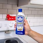 Bar Keepers Friend Cooktop Cleaner (2 x13 oz) + Scraper - Multipurpose Liquid Stovetop Cleanser, Safe for Use on Glass & Ceramic Cooking Surfaces, Copper, Brass, Chrome, Stainless Steel & Porcelain
