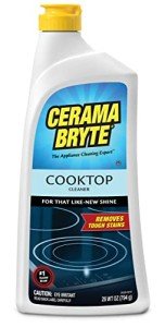 Cerama Bryte Removes Tough Stains Cooktop and Stove Top Cleaner for Glass - Ceramic Surfaces, 1-28 oz