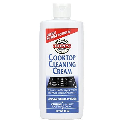 HOPE'S Perfect Cooktop cleaning cream (No-Rinse) with acid-free, non-scratch formula