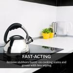 HOPE'S Perfect Cooktop Glass and Ceramic Cooktop and Stove Top Cleaner, Fast Acting and Removes Burnt on Stains from Glass Ceramic Smooth Top Ranges with its No Rinse Formula, 10.6 Fl Oz, Pack of 1