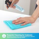 HOMEXCEL Microfiber Cleaning Cloths, 24 Pack Cleaning Rags for Kitchen, Lint Free, Scratch-Free, Highly Absorbent, and Reusable Cleaning Towels for House, Window and Glass, Cars, 11X9 inch