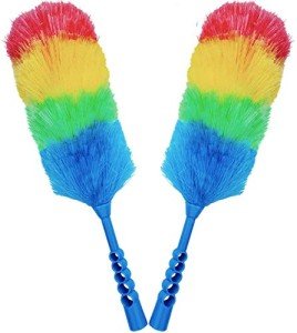 Tockrop 2 Pack Upgrade 19” Static Duster Beandable and Washable - More Fibers Bigger Head Less Loss of Fiber Duster