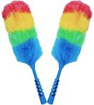 Tockrop 2 Pack Upgrade 19” Static Duster Beandable and Washable - More Fibers Bigger Head Less Loss of Fiber Duster