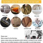SUOXU Lint Remover Portable Pet Hair Remover,Reusable Lint Fabric Shaver Carpet Roller Scraper,for Carpet,Fabric Sofas,Beds, Furniture, Clothes Cat、Dog Hair Removal Cleaning Professional Tools