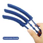 RUIMAICAN Window Blind Cleaner Duster Brush Kit 2 Pack Brush with 6 Microfiber Sleeves - Blind Cleaner Tools for Window Blinds Air Conditioner Jalousie Dust