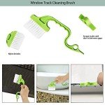 Openfly Venetian Blind Cleaner Duster Tool, Hand-held Window Shutters Duster, Window Blind Cleaning Tool, Groove Gap Cleaning Brush for Blind, Air Conditioner, Car Vents, Fan, Door Window Track- 8Pack