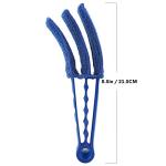 RUIMAICAN Window Blind Cleaner Duster Brush Kit 2 Pack Brush with 6 Microfiber Sleeves - Blind Cleaner Tools for Window Blinds Air Conditioner Jalousie Dust