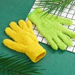 6 Pcs Window Venetian Blind Cleaner Duster Tool 2 Pcs 7 Fingers Dusting Cleaner Tool 2 Pcs Shutter Cleaner Brush and 2 Pairs Cleaning Gloves for Air Conditioner Keyboard Fan Dirt House Dust Cleaner