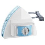 Magnetic Window Cleaner Tools - Double Sided Windows Glass Cleaner Wiper for (5-25mm) Single Double Glazing 6-Files Adjustable Windshield Cleaner Tool for High-Rise (Blue)
