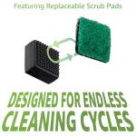 Chubbs Scrubb Magnetic Glass Cleaner Kit - Mini Magnet Scrubber for Hard-to-Reach Stains on Glass, Ceramic & Metal