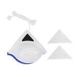 Window Glass Tool,Magnetic Glass Cleaner Doublesided Magnetic Window Cleaner Wiper Brush,Useful Glass Tools,Squeegee Washing Kit Equipment