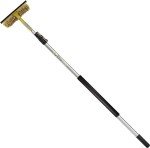 DOCA Telescoping Pole 6-24 Ft - Extension Pole for Cleaning, Feather Duster, Window Washing Kit, Paint Roller, Window Squeegee - High Reach Extendable Kit for Indoor & Outdoor - Squeegee Dual Plane